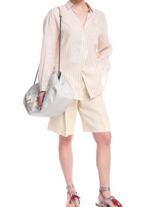 Розовая рубашка WEEKEND MAX MARA: фото 1 - Invogue